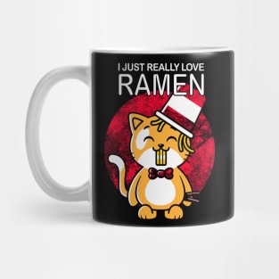 I just really love Ramen Kawaii Neko Cat Mug